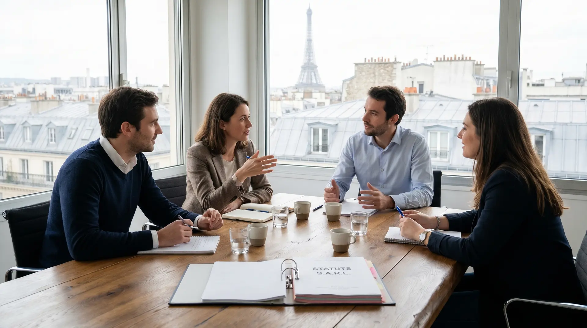 Créer une SARL à France — accompagnement Societik, délai moyen 48h à 5 jours ouvrés